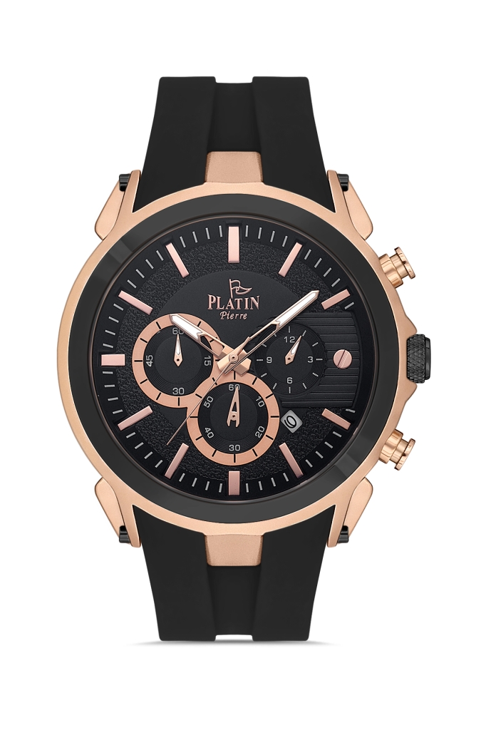 PLATİN PİERRE ERKEK KOL SAATİ
