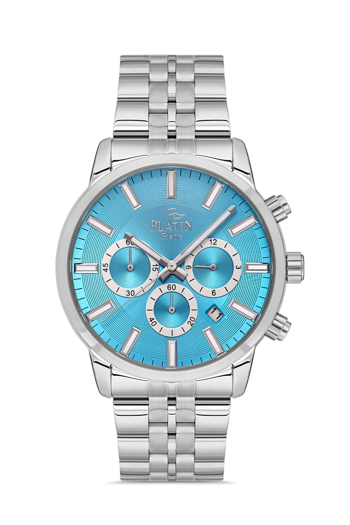 PLATİN PİERRE ERKEK KOL SAATİ