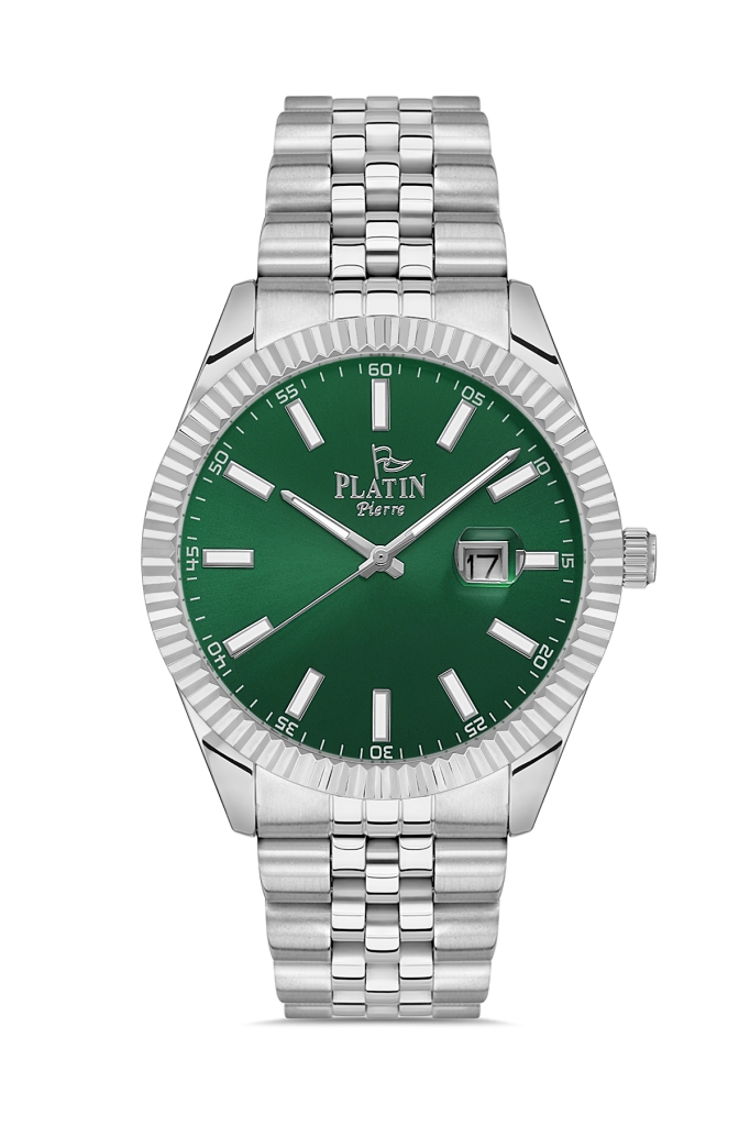 PLATİN PİERRE ERKEK KOL SAATİ