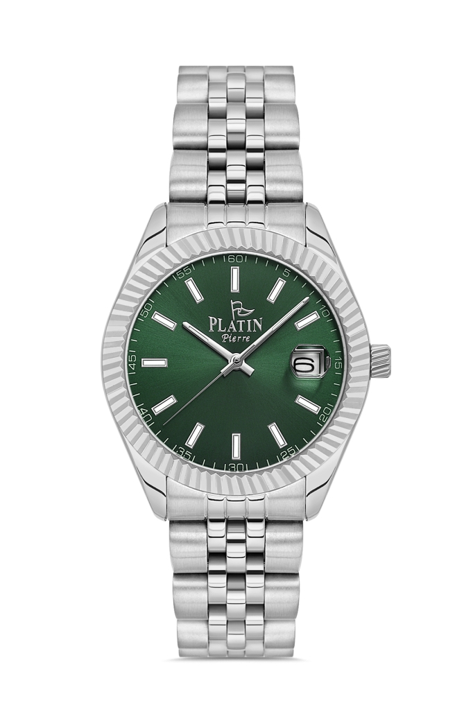 PLATİN PİERRE KADIN KOL SAATİ