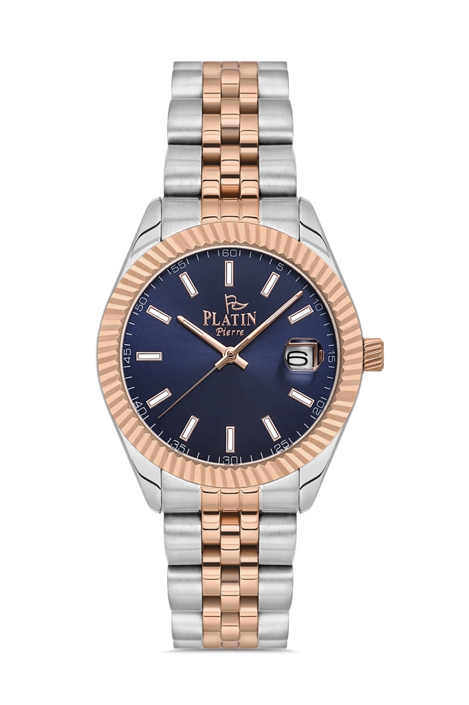 PLATİN PİERRE KADIN KOL SAATİ