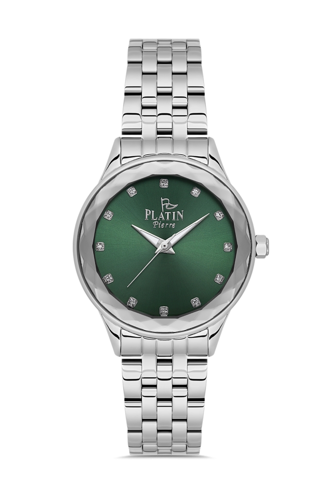 PLATİN PİERRE KADIN KOL SAATİ