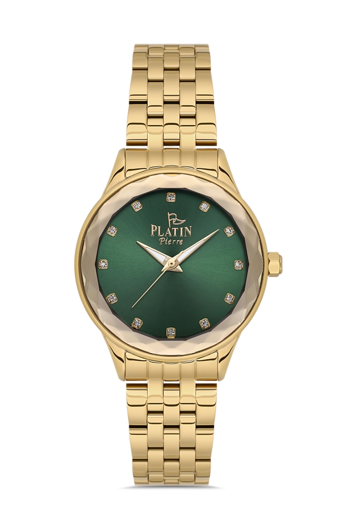 PLATİN PİERRE KADIN KOL SAATİ