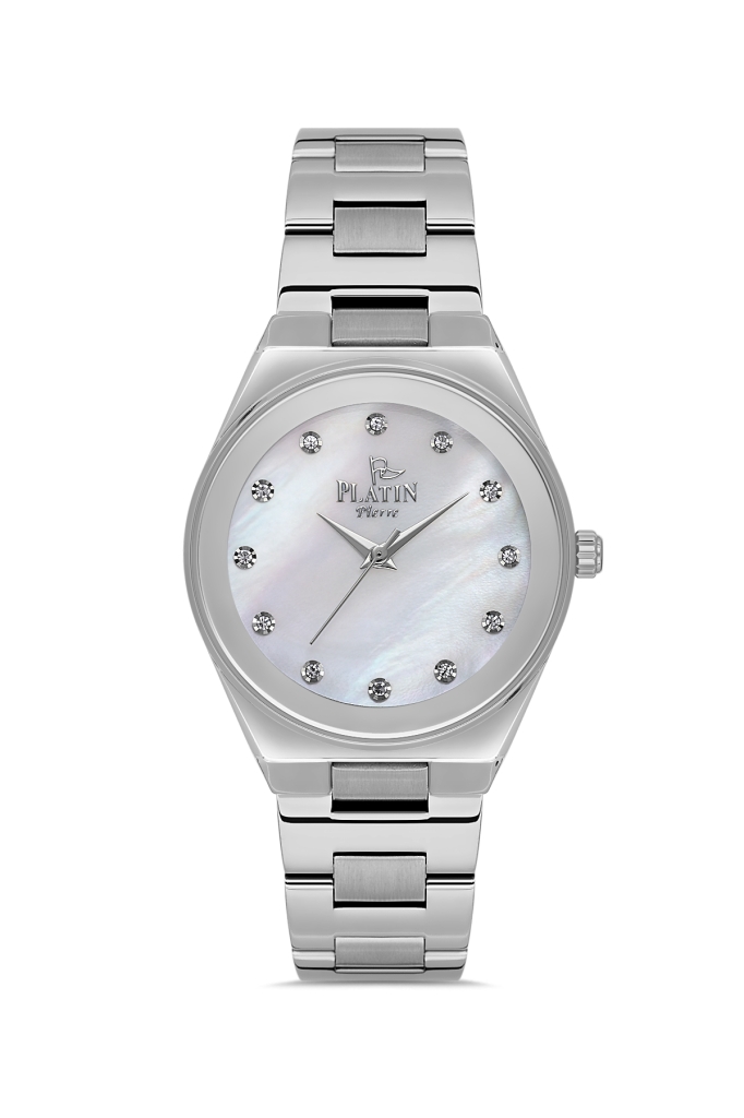 PLATİN PİERRE KADIN KOL SAATİ