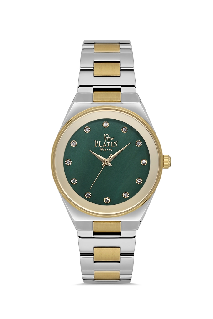 PLATİN PİERRE KADIN KOL SAATİ