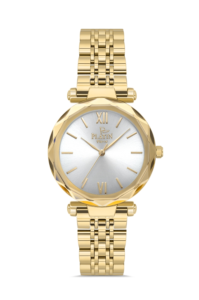 PLATİN PİERRE KADIN KOL SAATİ