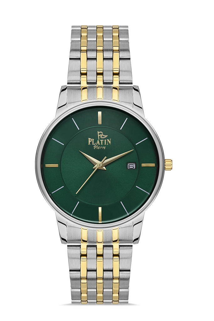 PLATİN PİERRE ERKEK KOL SAATİ