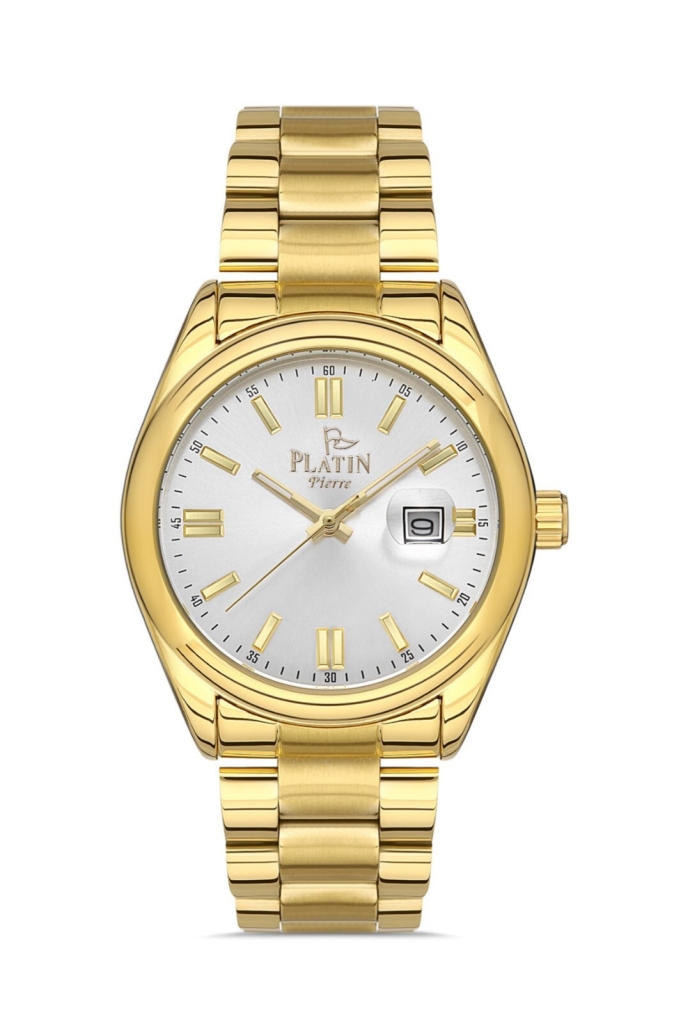 PLATİN PİERRE ERKEK KOL SAATİ