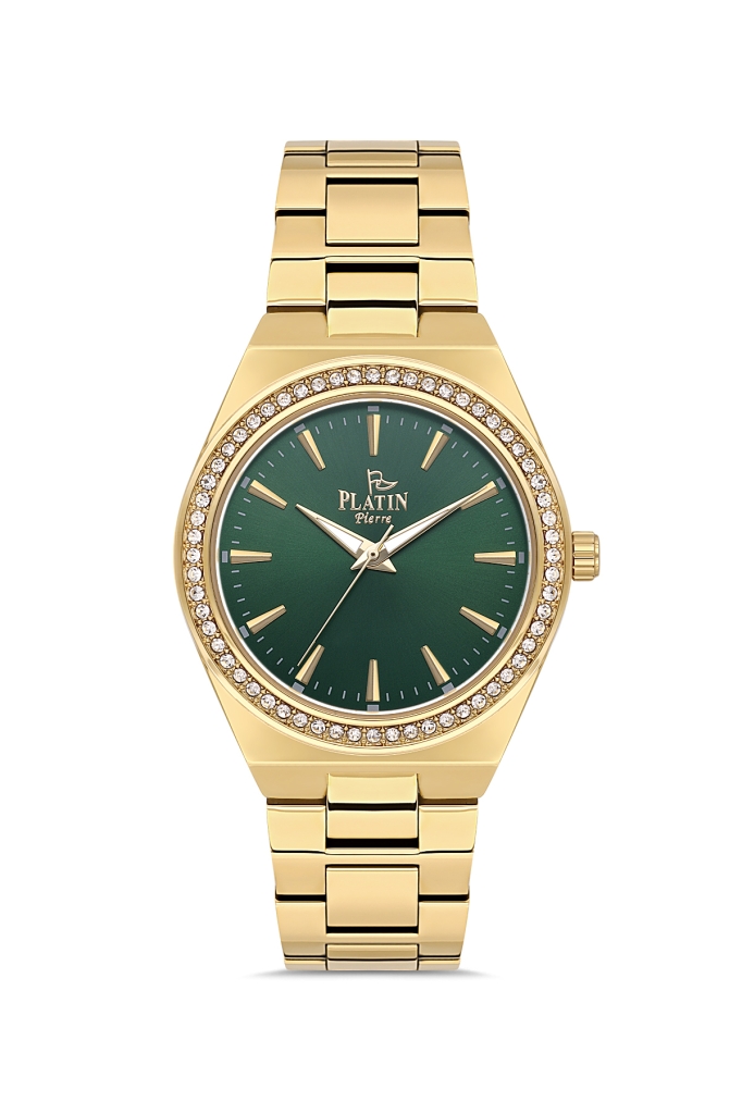 PLATİN PİERRE KADIN KOL SAATİ