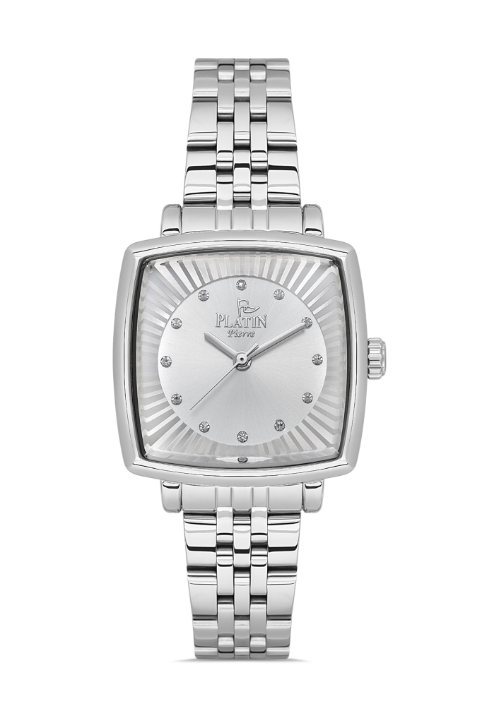 PLATİN PİERRE KADIN KOL SAATİ