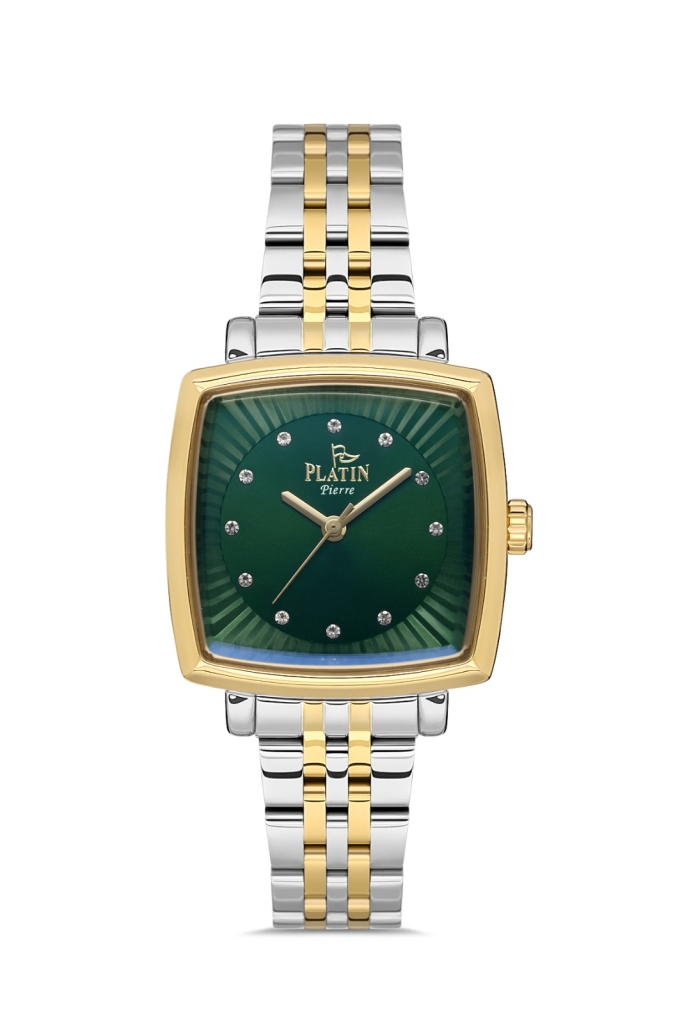 PLATİN PİERRE KADIN KOL SAATİ