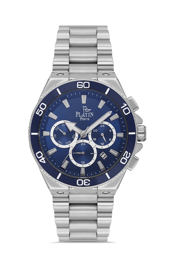 PLATİN PİERRE ERKEK KOL SAATİ