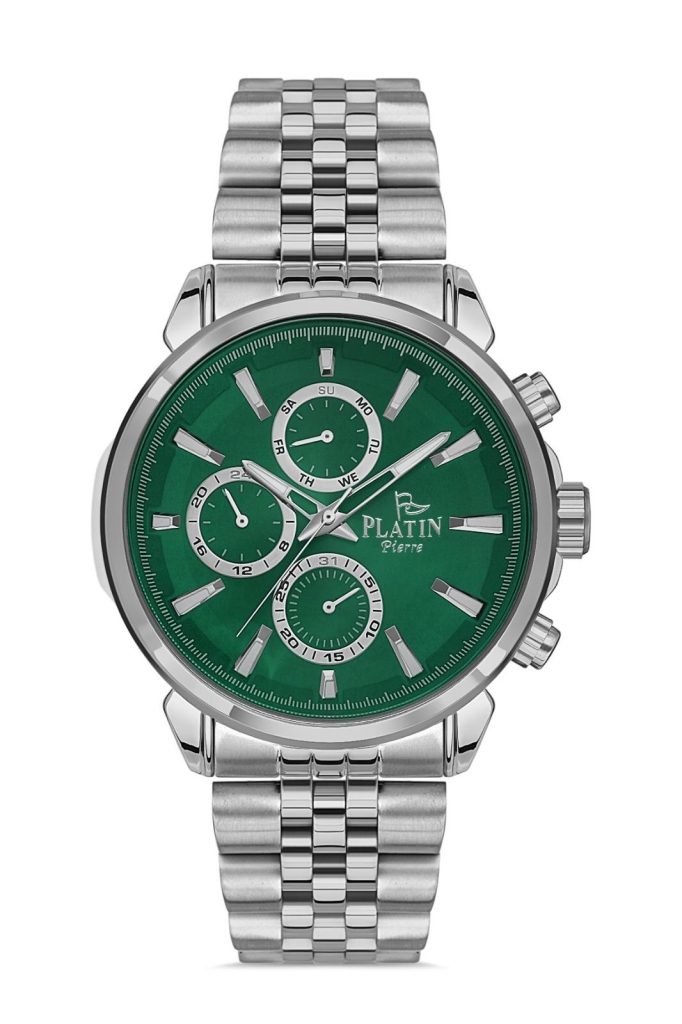 PLATİN PİERRE ERKEK KOL SAATİ