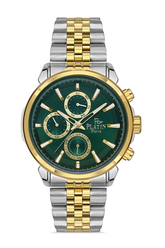 PLATİN PİERRE ERKEK KOL SAATİ