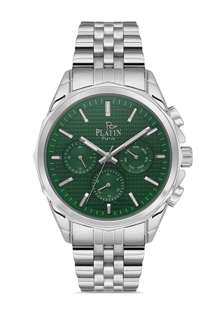 PLATİN PİERRE ERKEK KOL SAATİ