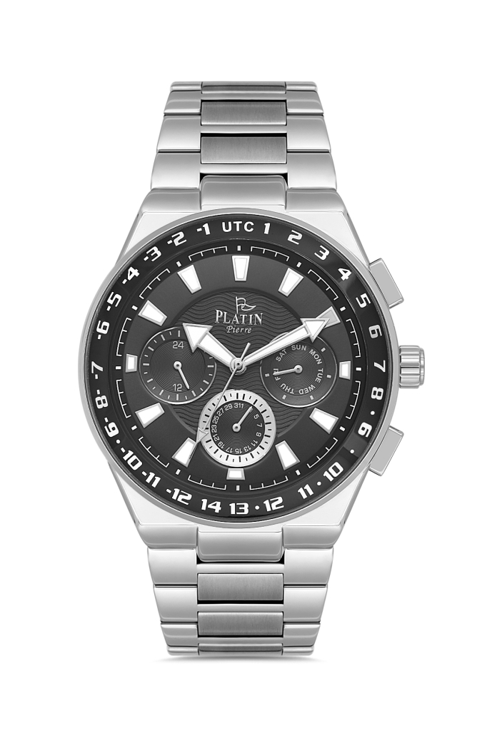 PLATİN PİERRE ERKEK KOL SAATİ