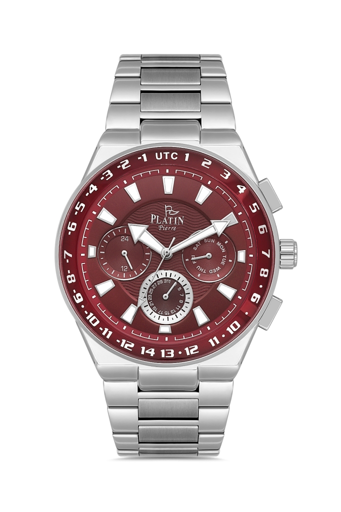 PLATİN PİERRE ERKEK KOL SAATİ