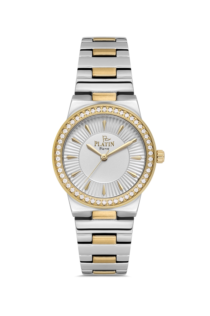 PLATİN PİERRE KADIN KOL SAATİ