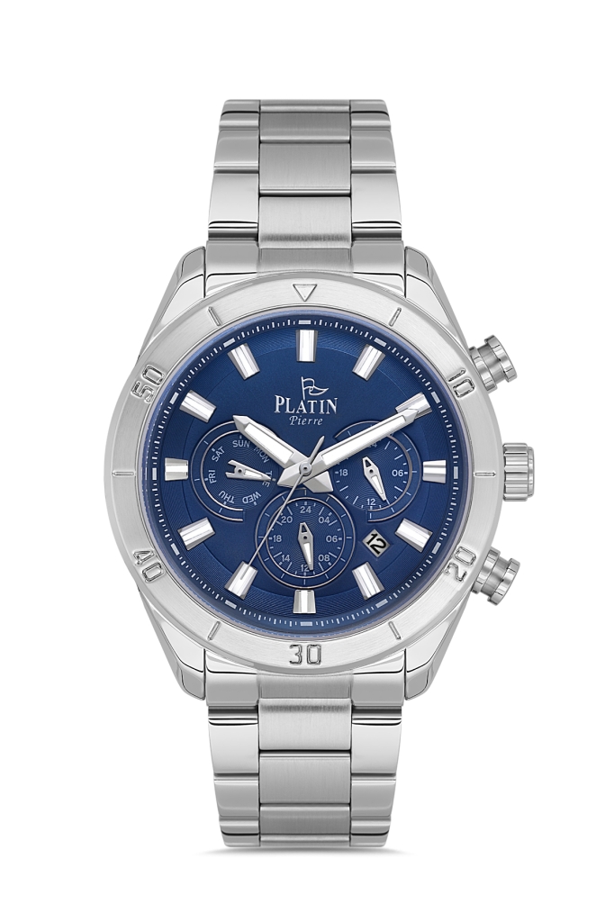PLATİN PİERRE ERKEK KOL SAATİ