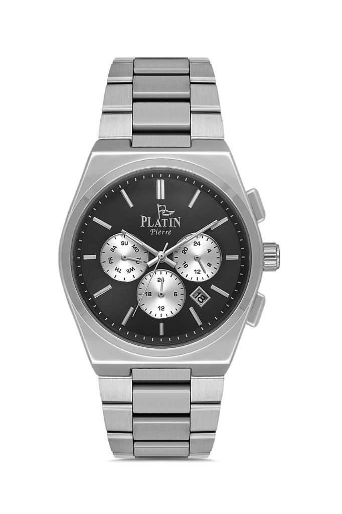 PLATİN PİERRE ERKEK KOL SAATİ