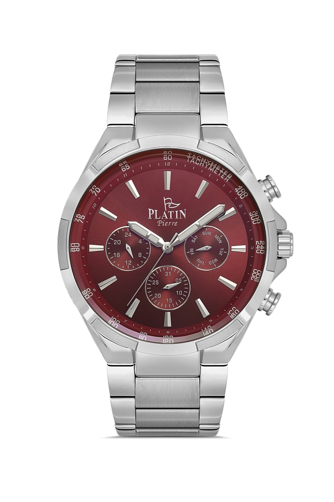 PLATİN PİERRE ERKEK KOL SAATİ