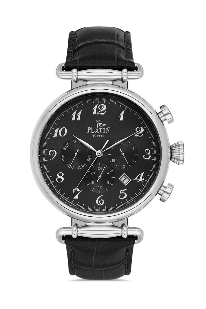 PLATİN PİERRE ERKEK KOL SAATİ