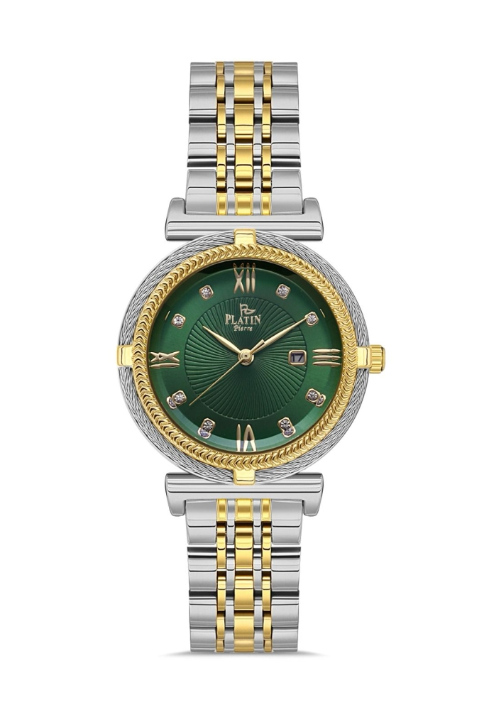 PLATİN PİERRE KADIN KOL SAATİ