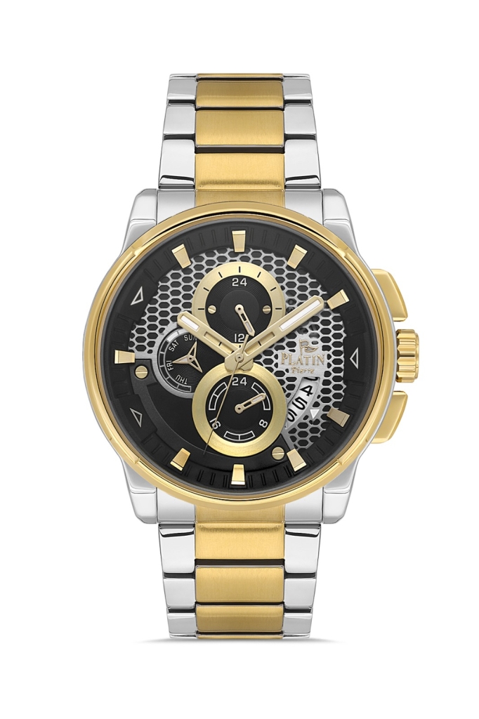 PLATİN PİERRE ERKEK KOL SAATİ