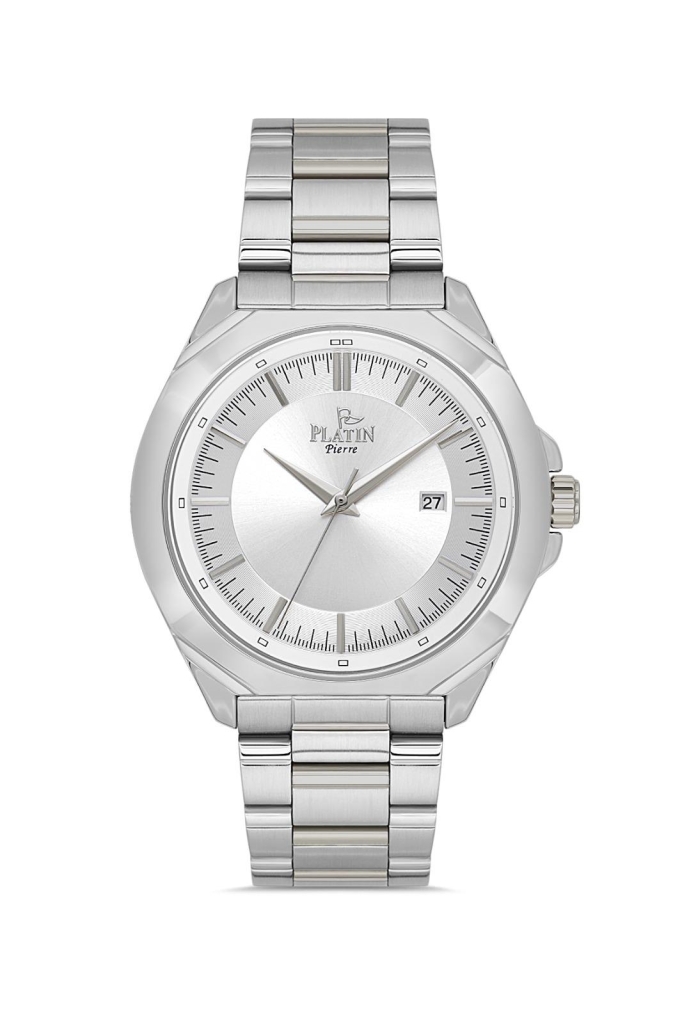PLATİN PİERRE ERKEK KOL SAATİ
