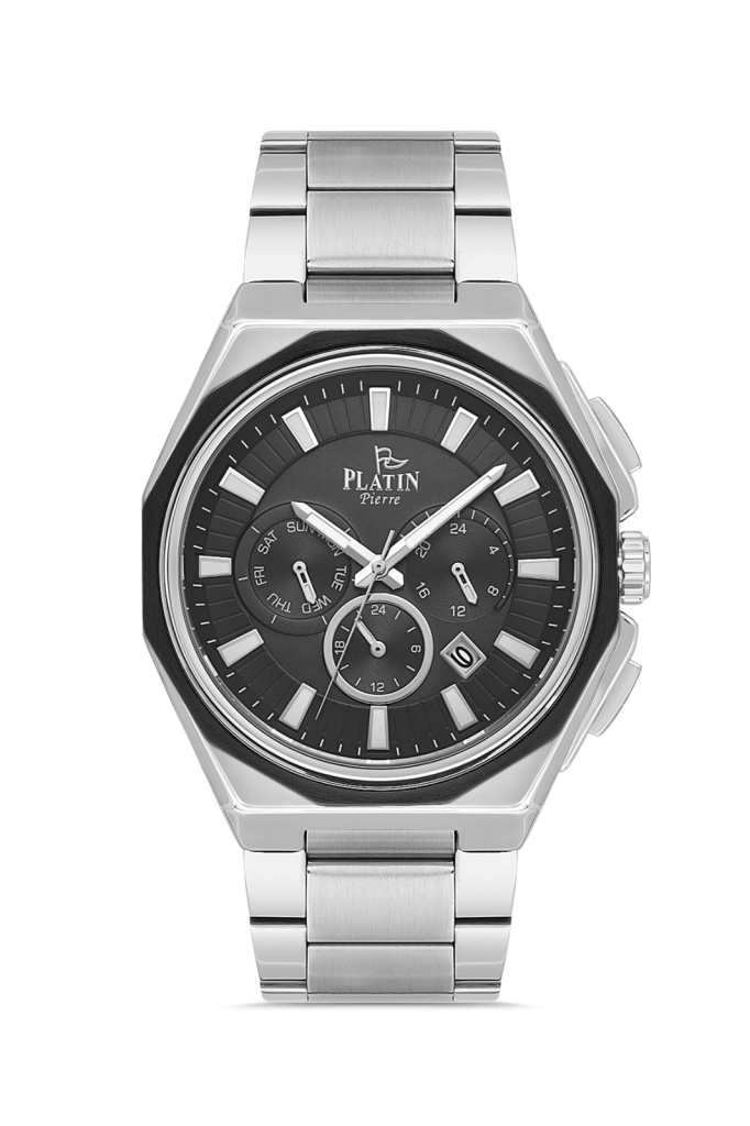 PLATİN PİERRE ERKEK KOL SAATİ
