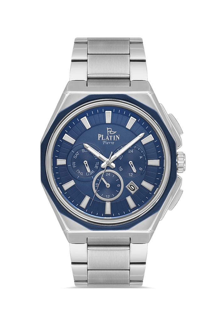 PLATİN PİERRE ERKEK KOL SAATİ