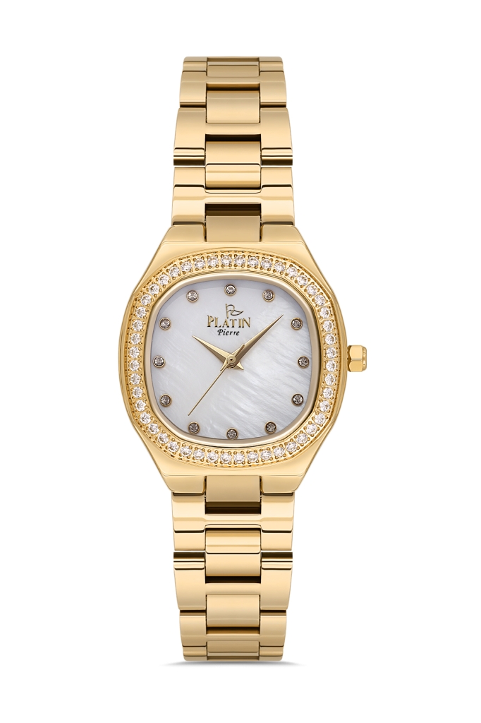 PLATİN PİERRE KADIN KOL SAATİ