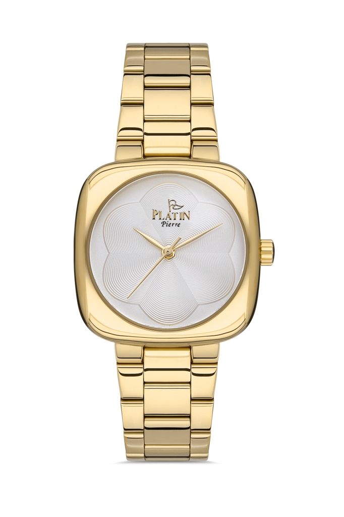 PLATİN PİERRE KADIN KOL SAATİ