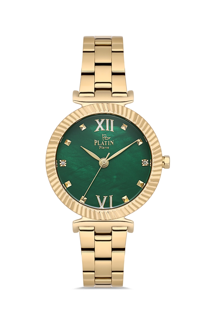 PLATİN PİERRE KADIN KOL SAATİ