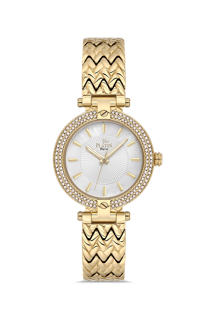 PLATİN PİERRE KADIN KOL SAATİ