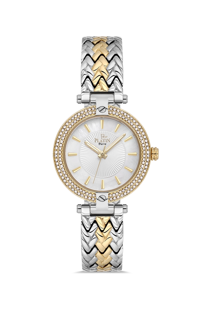 PLATİN PİERRE KADIN KOL SAATİ