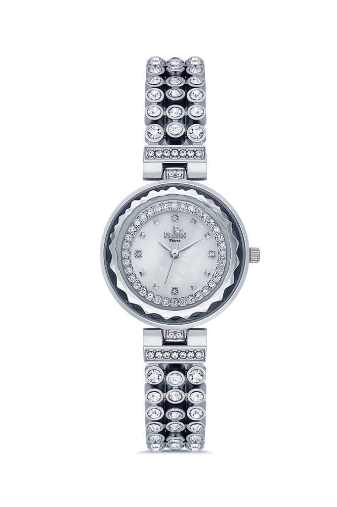 PLATİN PİERRE KADIN KOL SAATİ