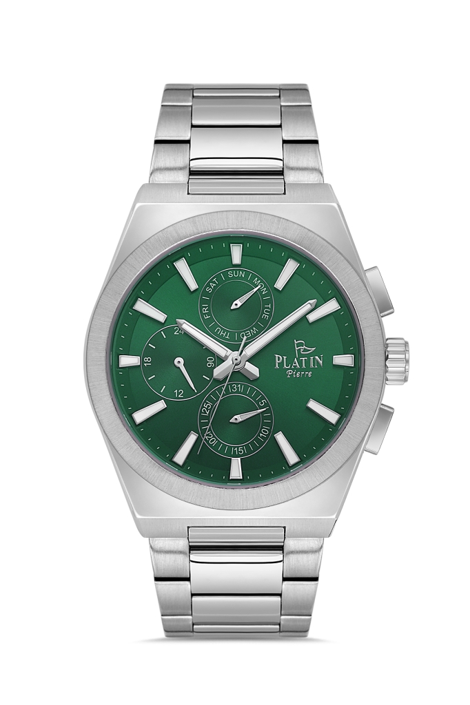 PLATİN PİERRE ERKEK KOL SAATİ