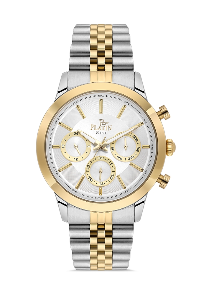 PLATİN PİERRE ERKEK KOL SAATİ
