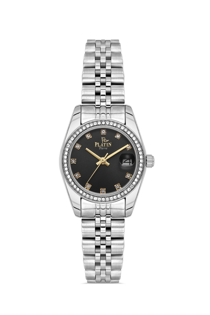 PLATİN PİERRE KADIN KOL SAATİ
