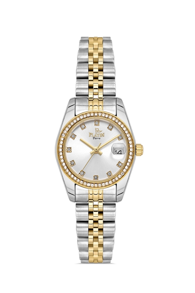 PLATİN PİERRE KADIN KOL SAATİ