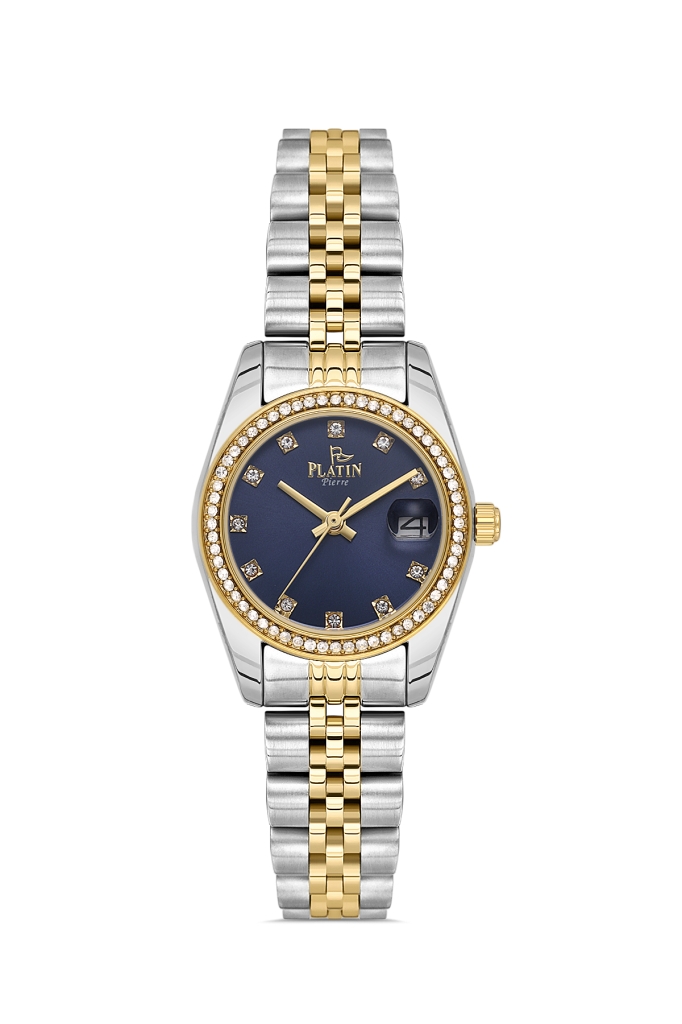PLATİN PİERRE KADIN KOL SAATİ