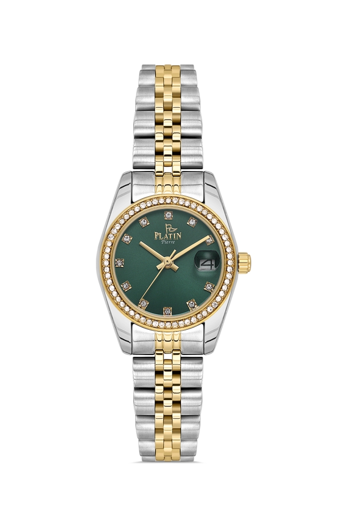 PLATİN PİERRE KADIN KOL SAATİ