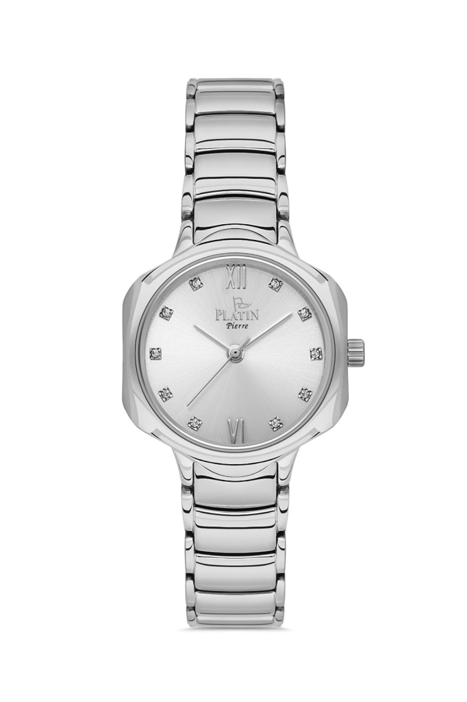 PLATİN PİERRE KADIN KOL SAATİ