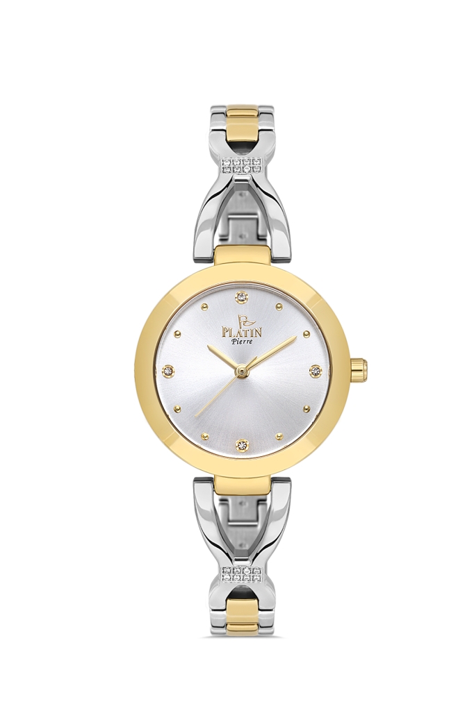 PLATİN PİERRE KADIN KOL SAATİ