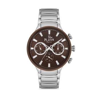 PLATİN PİERRE ERKEK KOL SAATİ