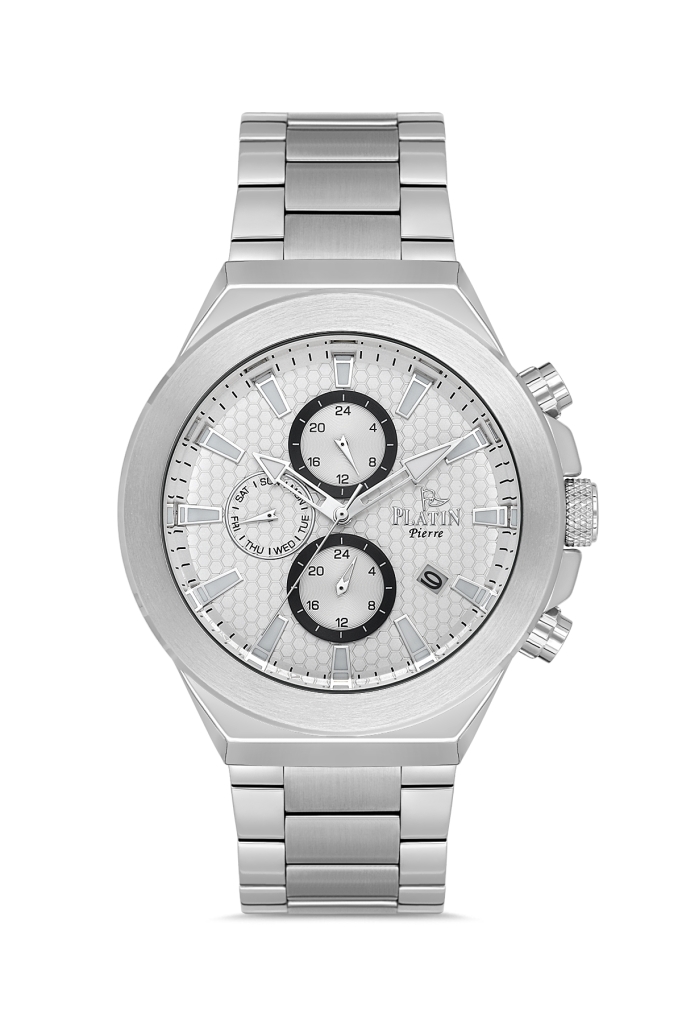 PLATİN PİERRE ERKEK KOL SAATİ