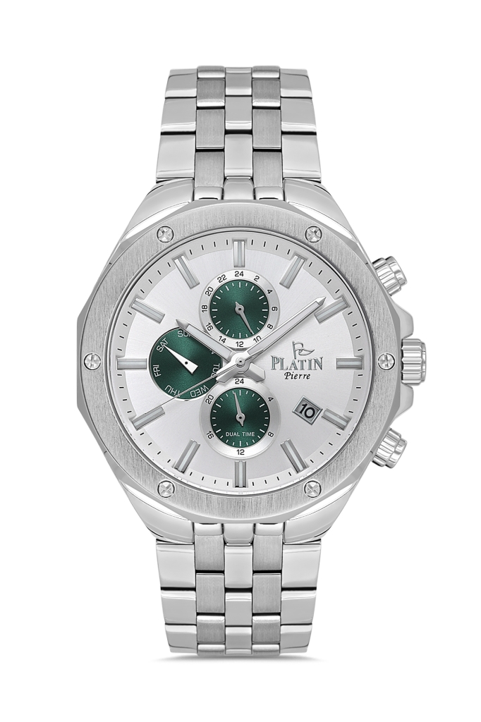 PLATİN PİERRE ERKEK KOL SAATİ