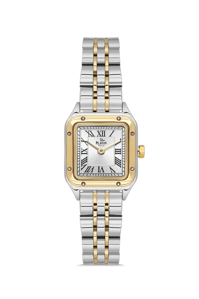 PLATİN PİERRE KADIN KOL SAATİ