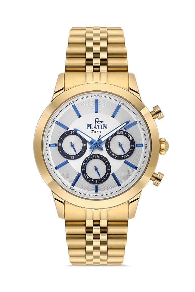 PLATİN PİERRE ERKEK KOL SAATİ